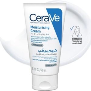 CeraVe Moisturizing Cream for Dry to Very Dry Skin with Hyaluronic Acid 50 ml